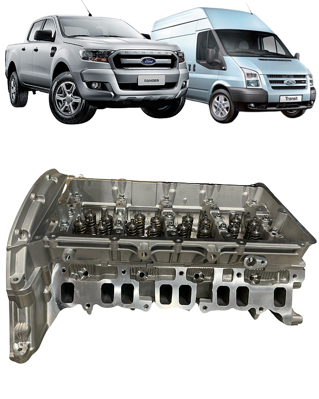 Culata Sin Válvulas Para Ranger, Transit Y Bus 2.2L Diésel 2011-2020, Referencia 1717606, Euro 5