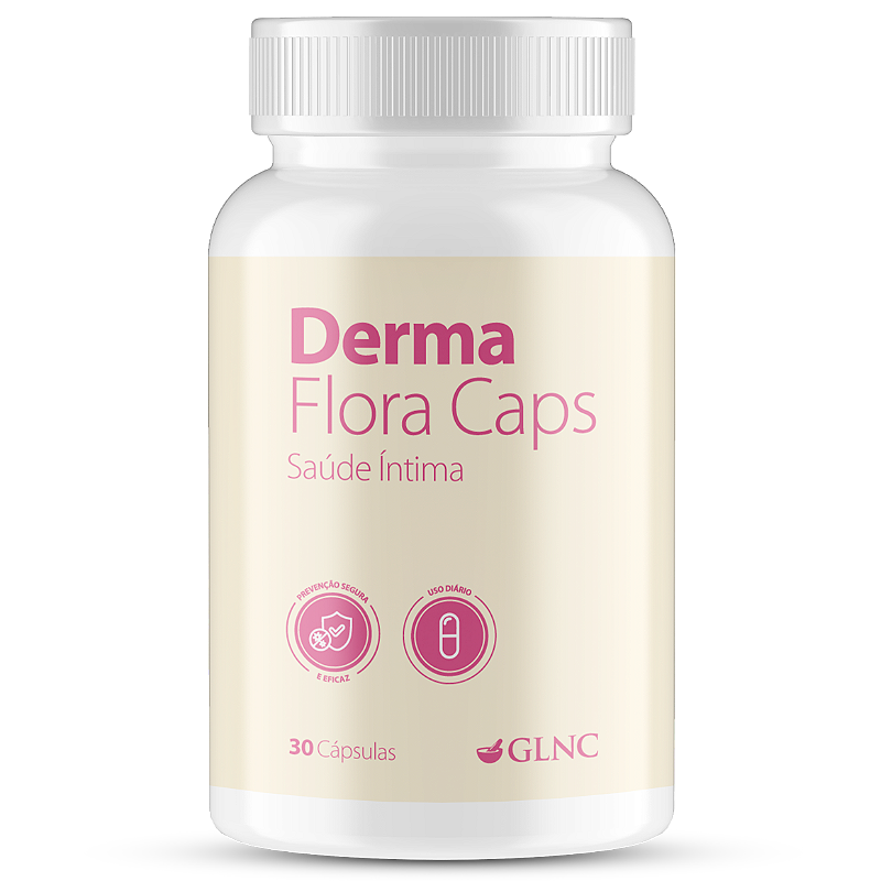 Derma Flora Caps com Probióticos - Galênica Farmácia de Manipulação