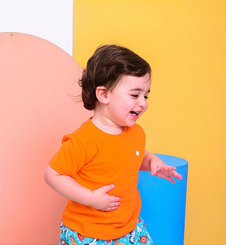 T-Shirt  energia laranja 🧡