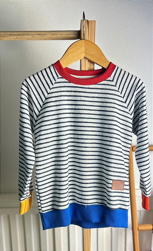 Casaco Listrinhas Colors ❤💙💚