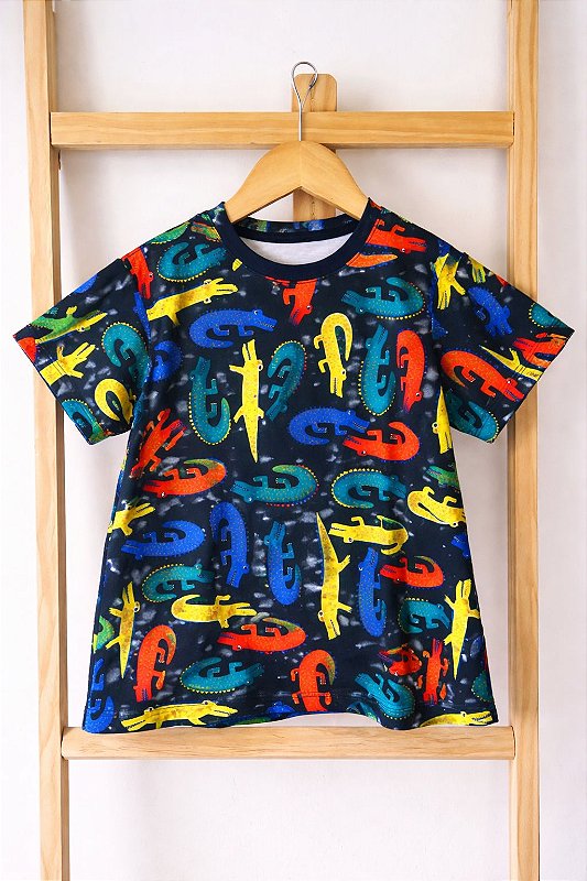T-Shirt Jacarés 🐊 🖤