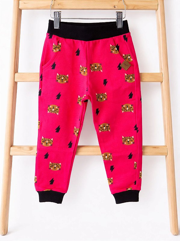 Calça Moletom Oncinha 🐆