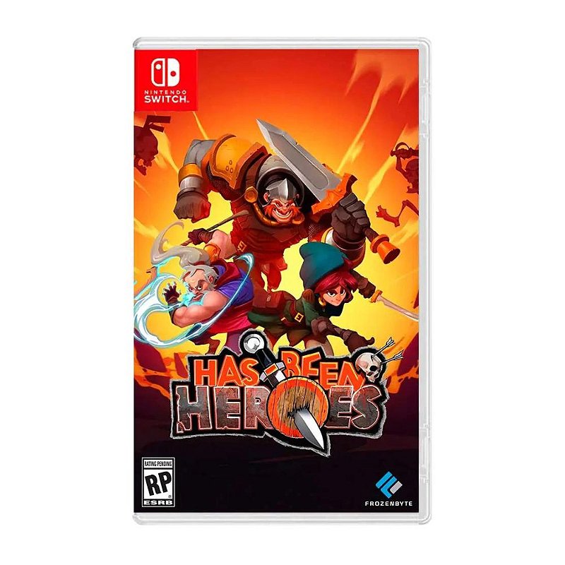 北米版 HAS-BEEN HEROES ハズビーンヒーローズ Switch Jogo Has-Been Heroes - Switch - Nice Eletro - A Melhor Loja de