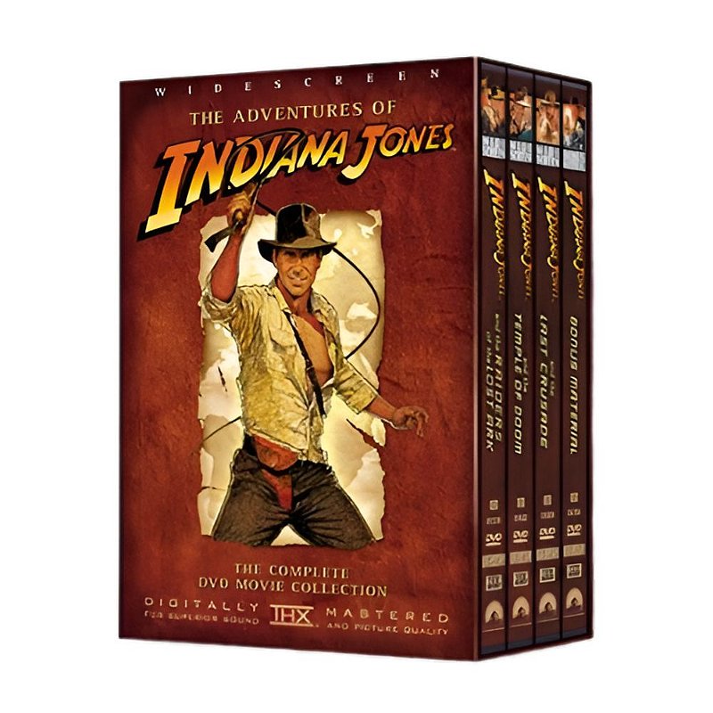 Box As Aventuras de Indiana Jones: A Coleção Completa em DVD