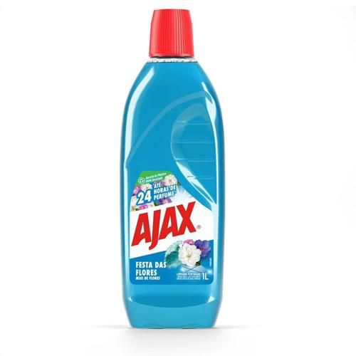 Limpador Diluível Ajax Fresh Mar de Flores 1L - Papelaria e