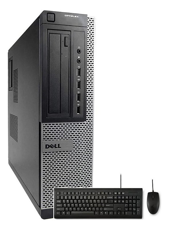 Cpu Dell Optiplex 790/990 I3 4gb Hd 500gb Gravador Wi-fi - Extra