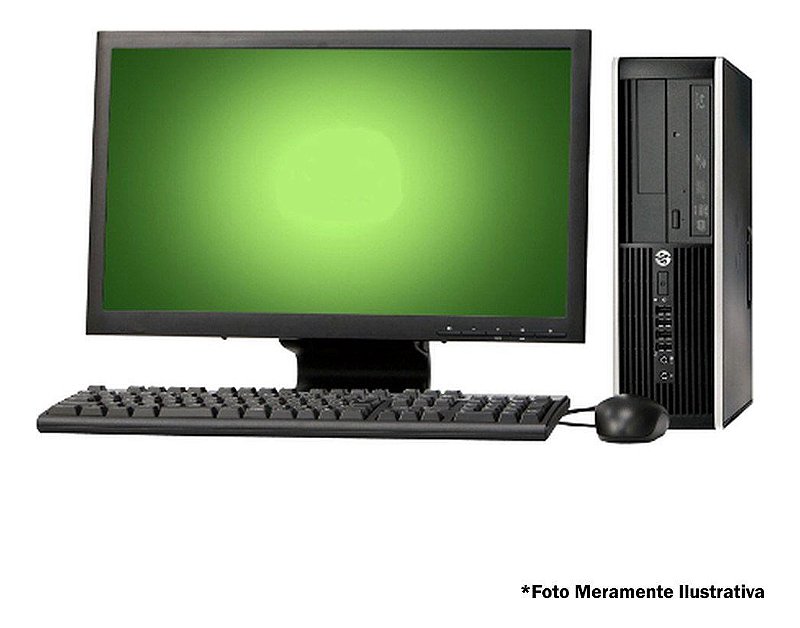 Hp Computer Monitor Cpu Kit Cpu Hp Elite + Monitor 19' Teclado E Mouse Wifi - Extra Bit ...