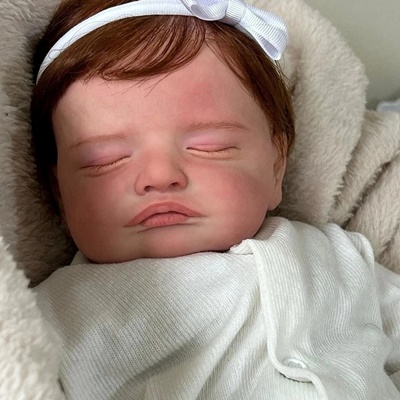 Bebê Reborn corpo de Pano, Bebê Reborn Menina - Carrossel Reborn