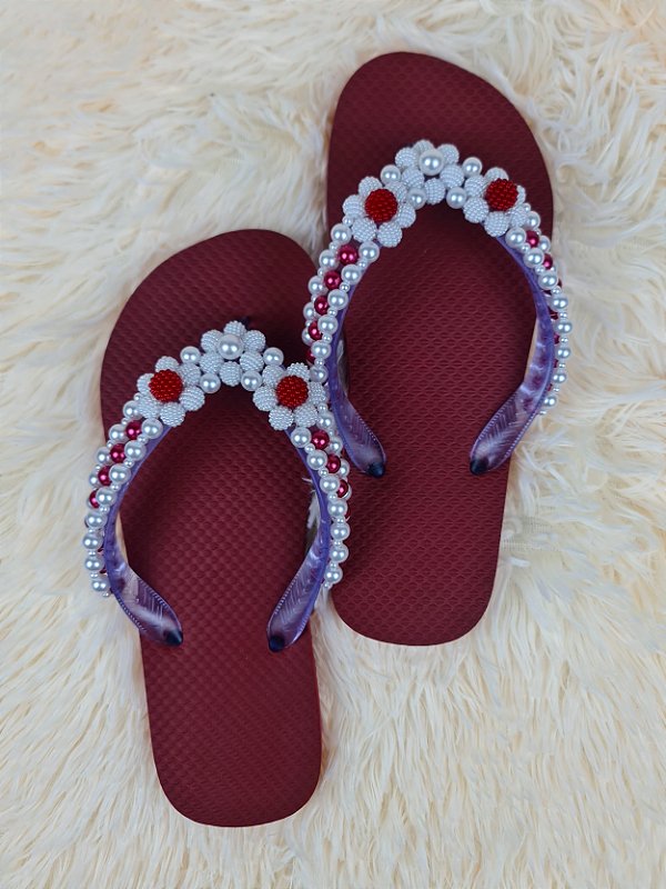 Chinelo Personalizado- Pedraria Inteira