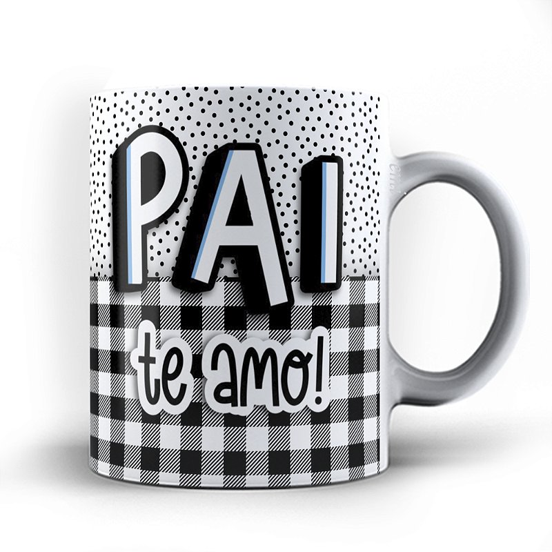 Caneca xicara Pai te amo 23