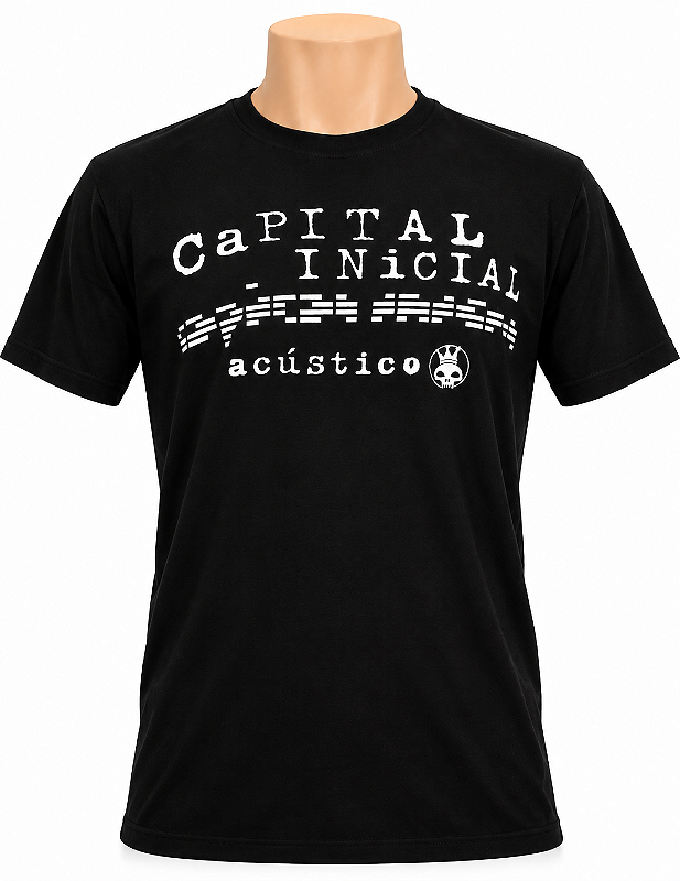 CAMISETA MASCULINA ACUSTICO 2000