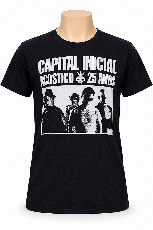 CAMISETA MASCULINA FOTO TA25 PB