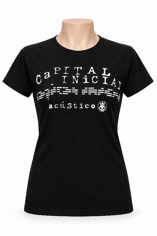 CAMISETA FEMININA ACUSTICO 2000