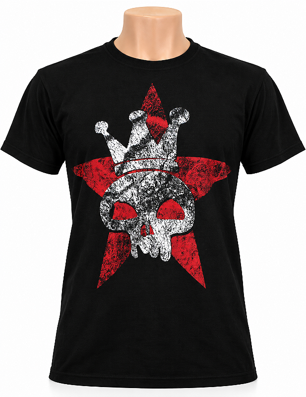 CAMISETA MASCULINA COROA 2026 PRETA