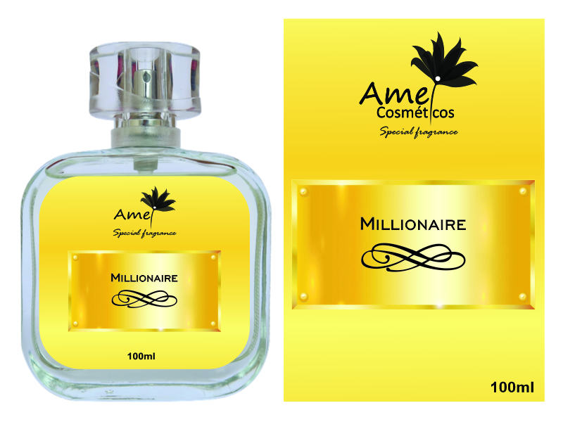 Perfume Amei Cosméticos Millionaire 100ml INSPIRADO NO ONE Perfume Amei Cosméticos Millionaire 100ml INSPIRADO NO ONE