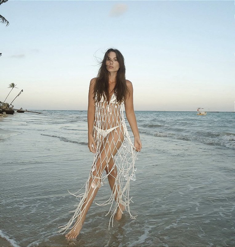 THE DRESS BELLA MACRAMÊ CRISTAIS