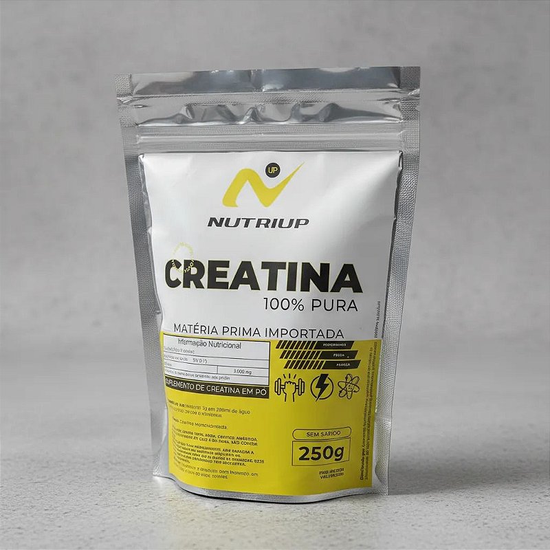 KIT Creatina Monohidratada 1kg - Matéria Prima Importada