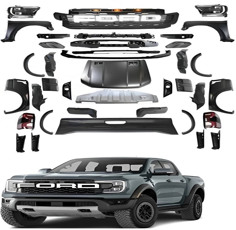 Mini Raptor Ranger Kit Kit De Conversao Ford Ranger Raptor Kit Lift Pickup Comfort 2 Polegada