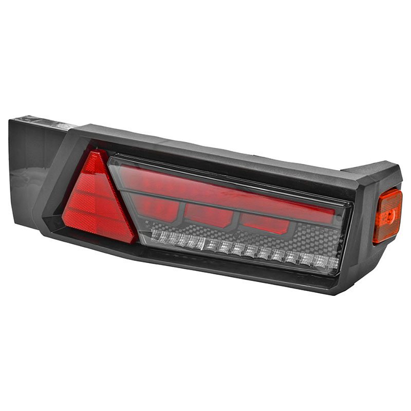 Lanterna Traseira Estrada Wings LED 12/24v Bivolt Lado Direito
