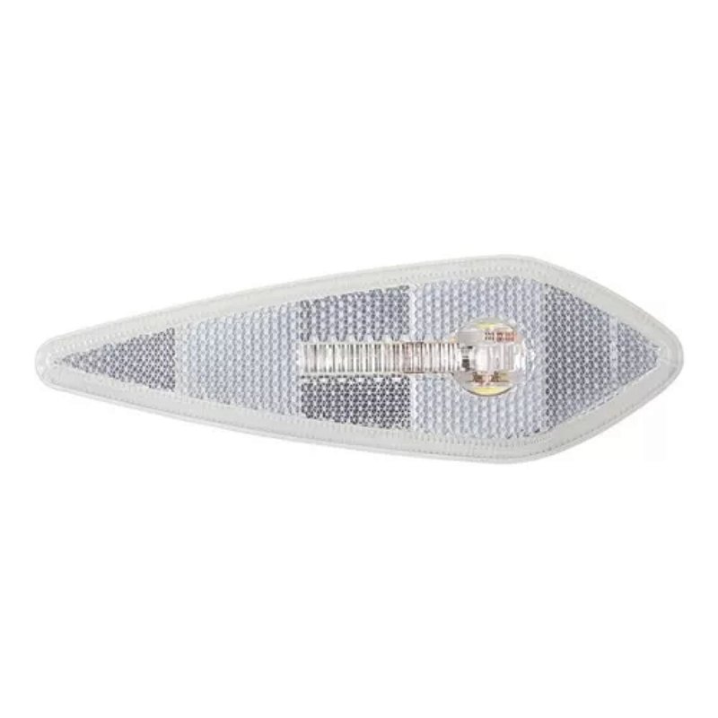 Lanterna Lateral Noma Titanium Cristal Com Prisioneiro LED 24v