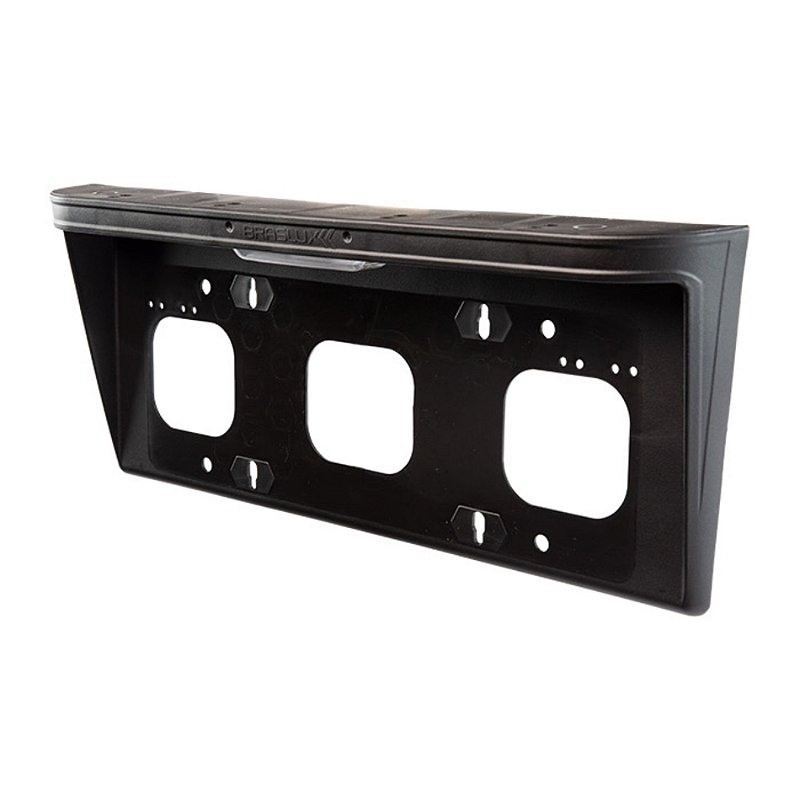 Suporte de Placa Universal Braslux C/ Lant Bivolt 3 Furos - Atsul