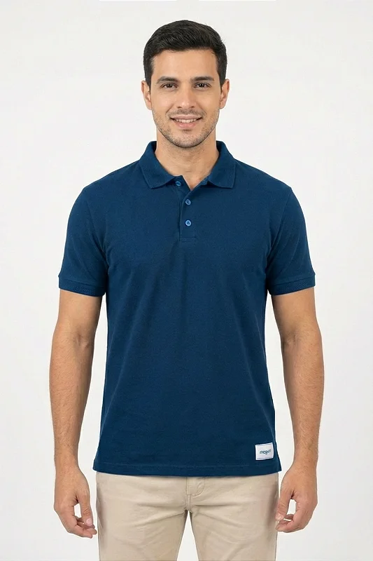 POLO PIQUET MAGUN AZUL MARINHO