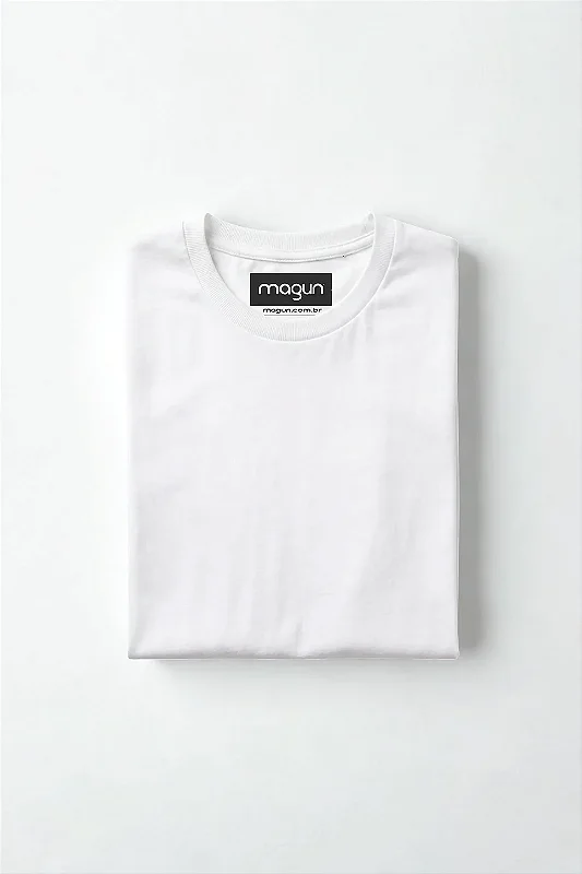 Camiseta Algodão Básica Toque Macio - Branca