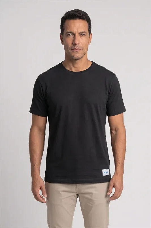 Camiseta Magun Confort Algodão Macio Preta
