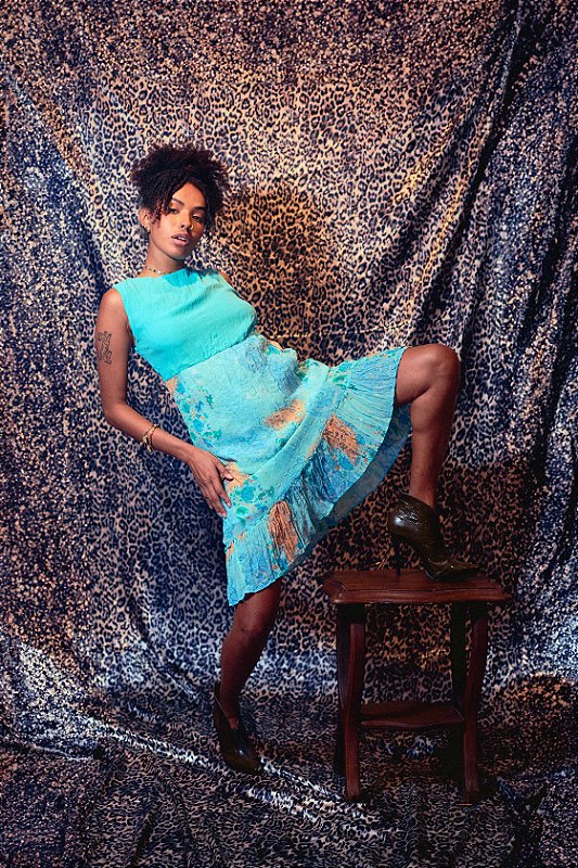 Vestido Plissado