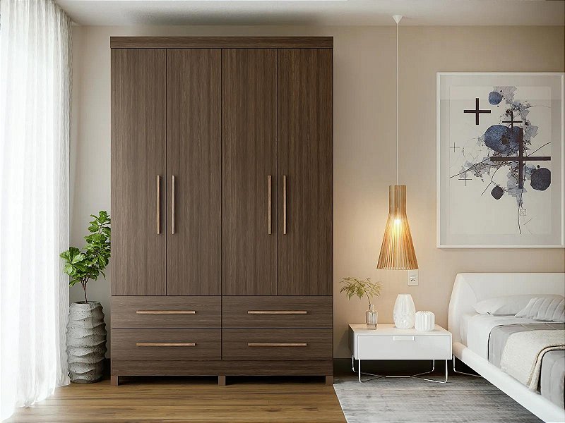 1228.22 BATROL GRPA 4P 4G MAJESTIC CAPUCCINO WOOD - Dois Irmãos Móveis