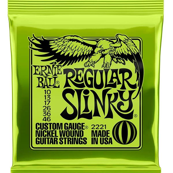 Corda Para Guitarra Ernie Ball 010 Regular Slinky - Copetti