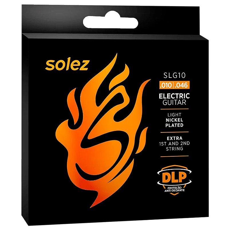 Corda Para Guitarra Solez 010 SLG10 - Copetti Guitars Luthier Floripa
