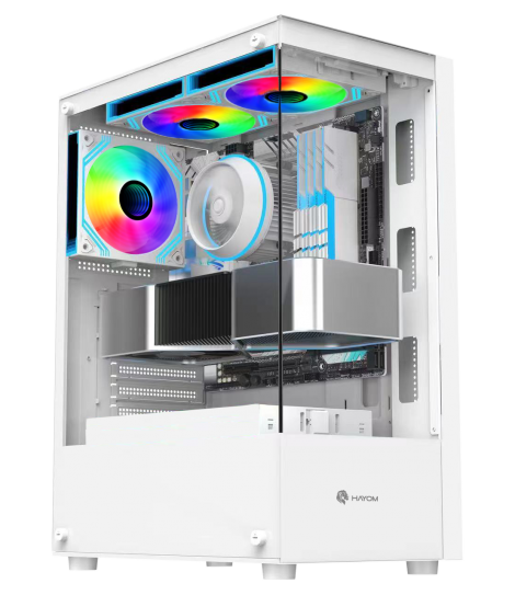 GABINETE GAMER BRANCO - GB1793 HAYON