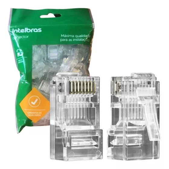 CONECTOR RJ45 INTELBRAS - CAT5