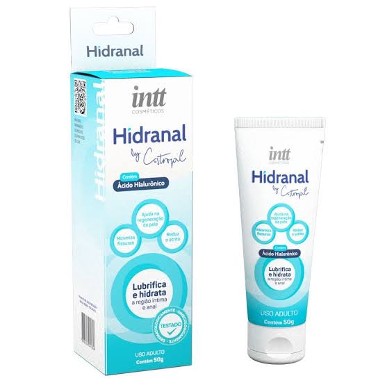 Hidranal Lubrificante Hidratante Anal Com Ácido Hialurônico 50g By Castropil Intt