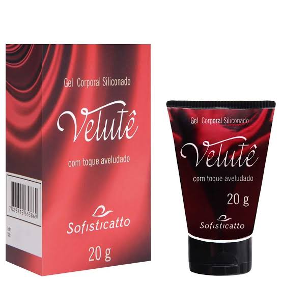 Velutê Gel Corporal Siliconado Com Toque Aveludado 20g Sofisticatto