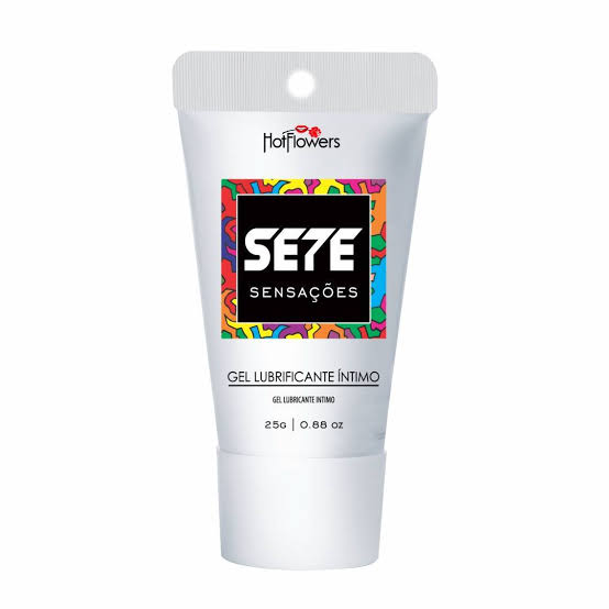 Sete Sensações Lubrificante Íntimo Anal Com Ação Dessensibilizante 25g Hot Flowers