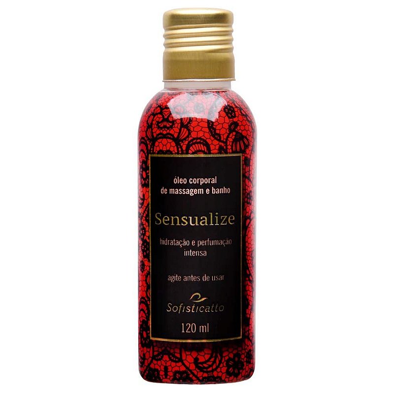 Sensualize Óleo Corporal De Massagem 120ml Sofisticatto