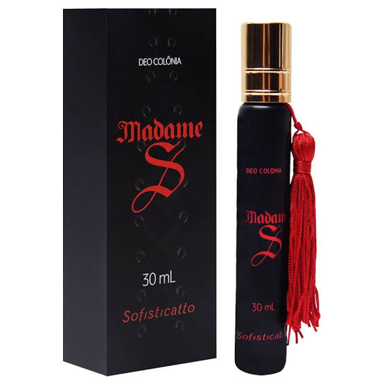 Madame S Deo Colonônia Feminina Com Fragrância Afrodisíaca 30ml Sofisticatto