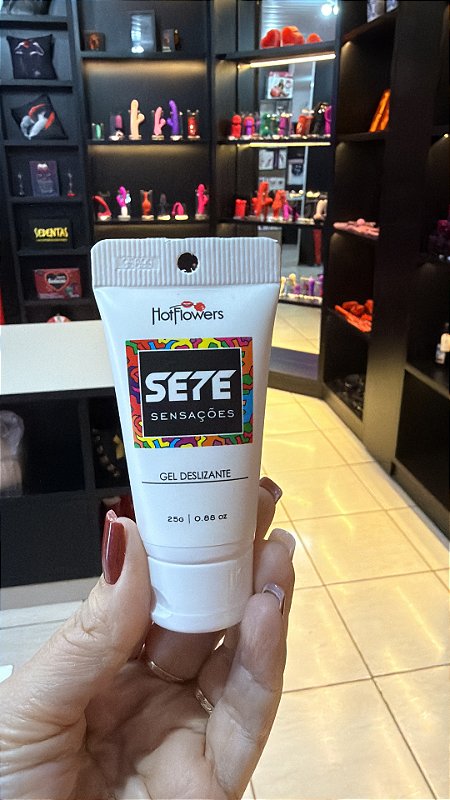 Gel Sete Sensações Hot Flowers 25g