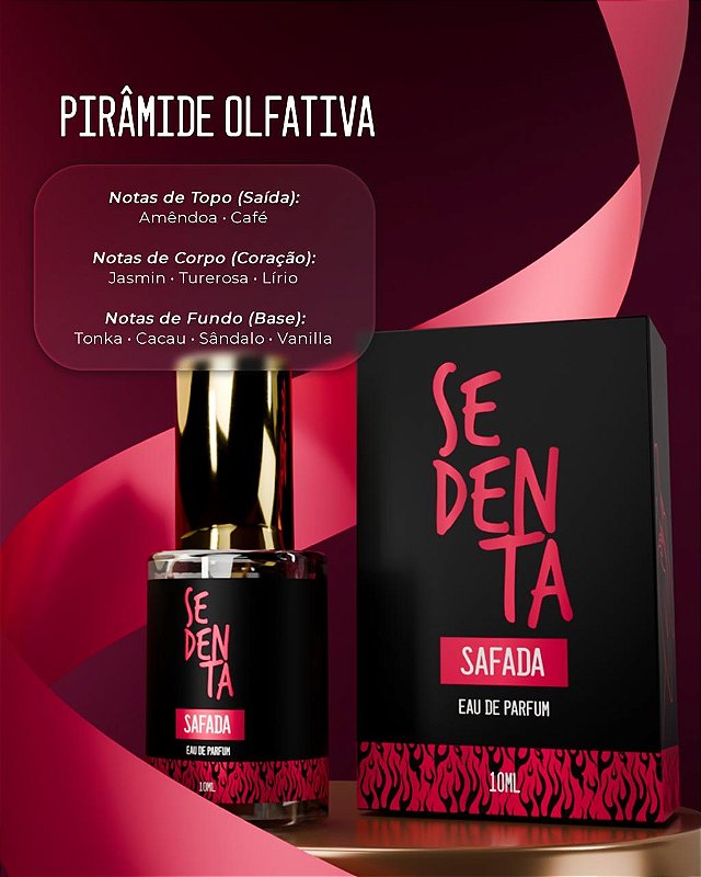 Perfume Sedenta Safada Eau de Parfum 10ml