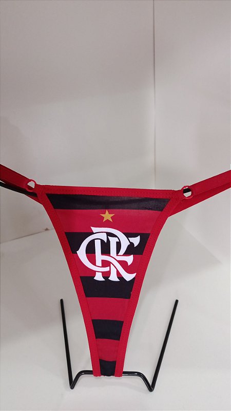 Calcinha Flamengo Vermelha Feminina
