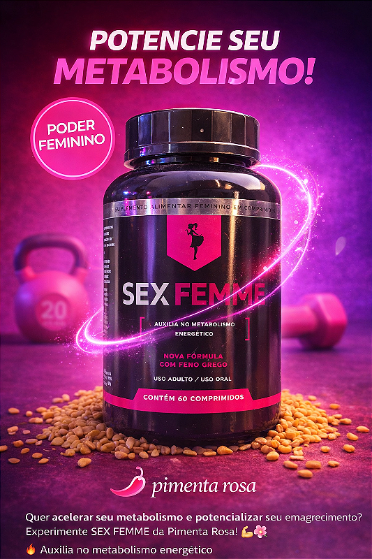 Suplemento Sex Femme Asos Potencializador Metabolismo
