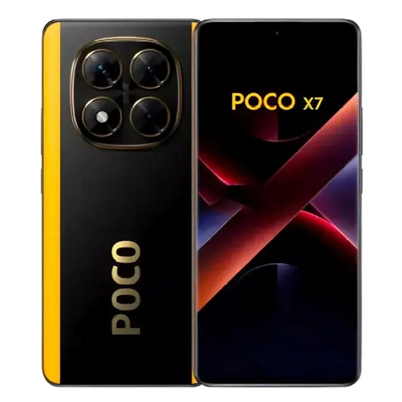 POCO X7 Negro 512Gb 12Gb Ram - PRETO - Lika Magazine - Tudo que