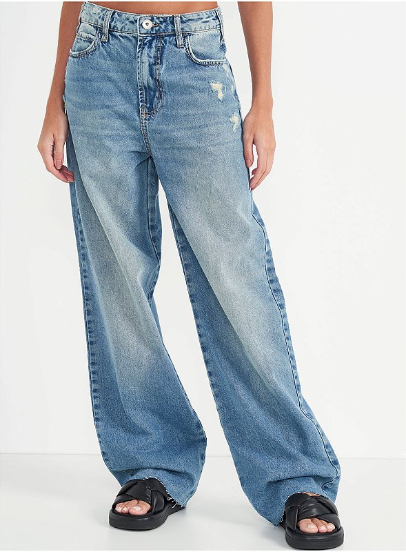 Calca Jeans Colcci Reta Bruna Low 36 Meu Exagerado Um outlet