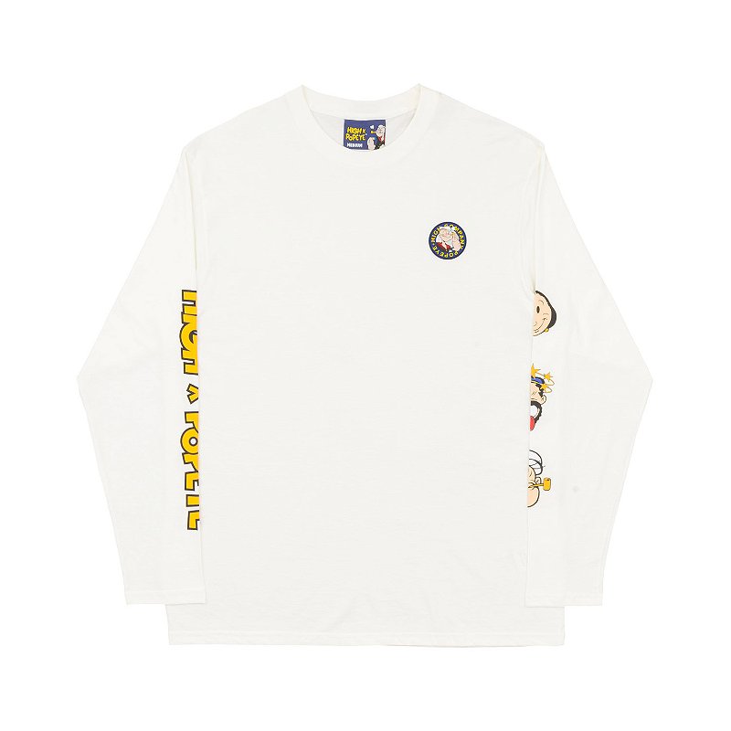 Longsleeve High x Popeye White - Meu Exagerado - Um outlet para