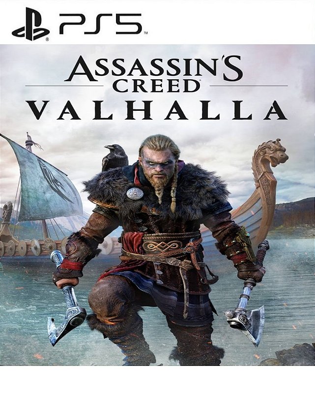 Jeu Assassin's Creed Valhalla PS5 Version UK Neuve - Multilingue (FR/EN/DE/ES/IT)