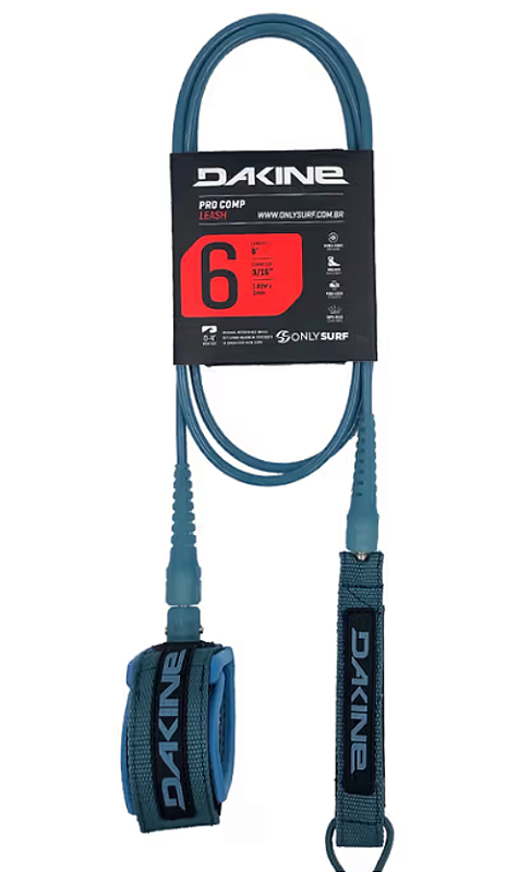 Leash Dakine Pro Comp 6 'X 3/16 5MM Vintageblu - Loja