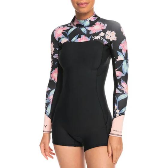 Short John Roxy 2.0 Swell Series Ls Bz Qlock - Loja especializada