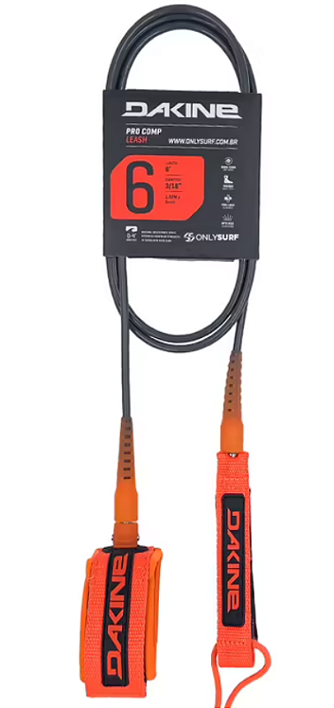 Leash Dakine Pro Comp 6 'X 3/16 5MM Shadow - Loja especializada em